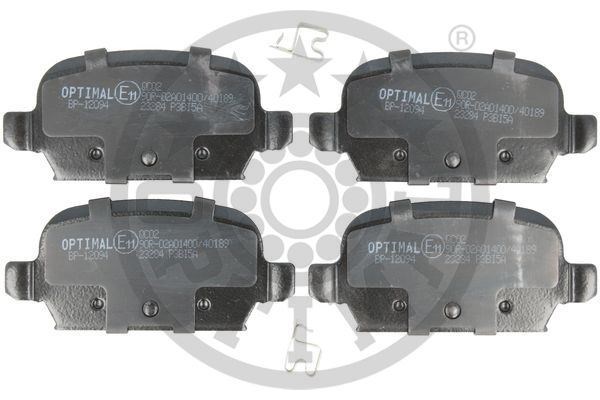 Opel Corsa C Tigra Arka Fren Balatası Disk Frenler OPTIMAL