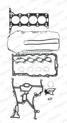 Opel Corsa C-D Astra G-H Meriva Zafira Vectra Üst Takım Conta 1.2-1.4 16V... PAYEN