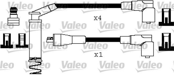 Opel Corsa Ateşleme Kablo Takımı 8V [88-96] VALEO