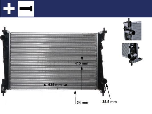 Opel Corsa D 2005 ve Sonrası / Fiat Punto 2005 ve Sonrası / Bravo II 2007 ve... MAHLE