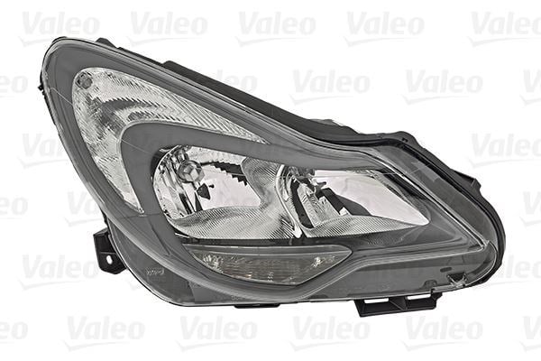 Opel Corsa D Sağ Far Siyah Motorlu H7
