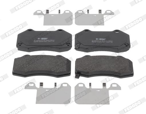 Opel Corsa D Corsa E Ön Balata FERODO