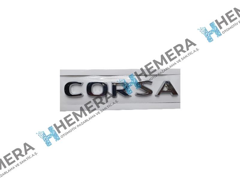 Opel Corsa D Bagaj Arka Corsa Amblemi Yazısı TAIWAN