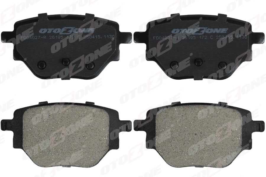 Opel Corsa F Citroen C4 Peugeot 2008 208 Arka Fren Balatası OTOZONE