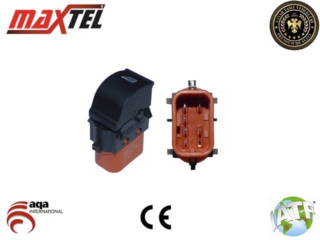 Ford Courier Fiesta Focus 3 Transit Cam Kaldırma Anahtarı Sağ Turuncu MAXTEL