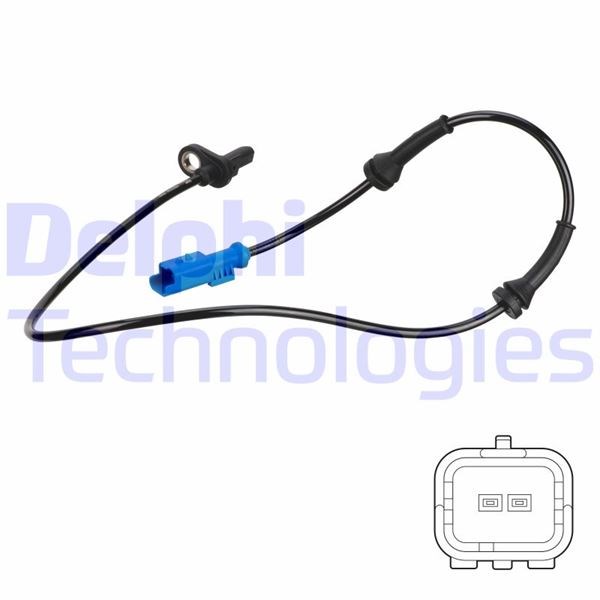 Opel Crossland Arka ABS Devir Sensörü DELPHI