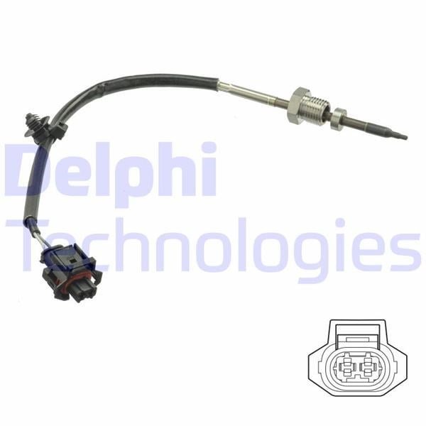 Chevrolet Cruze Egzoz Sıcaklık Sensörü DELPHI