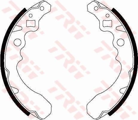 Daihatsu Cuore V Arka Pabuç Balata TRW