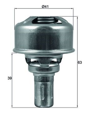 Dacia 1410 Saloon Termostat MAHLE