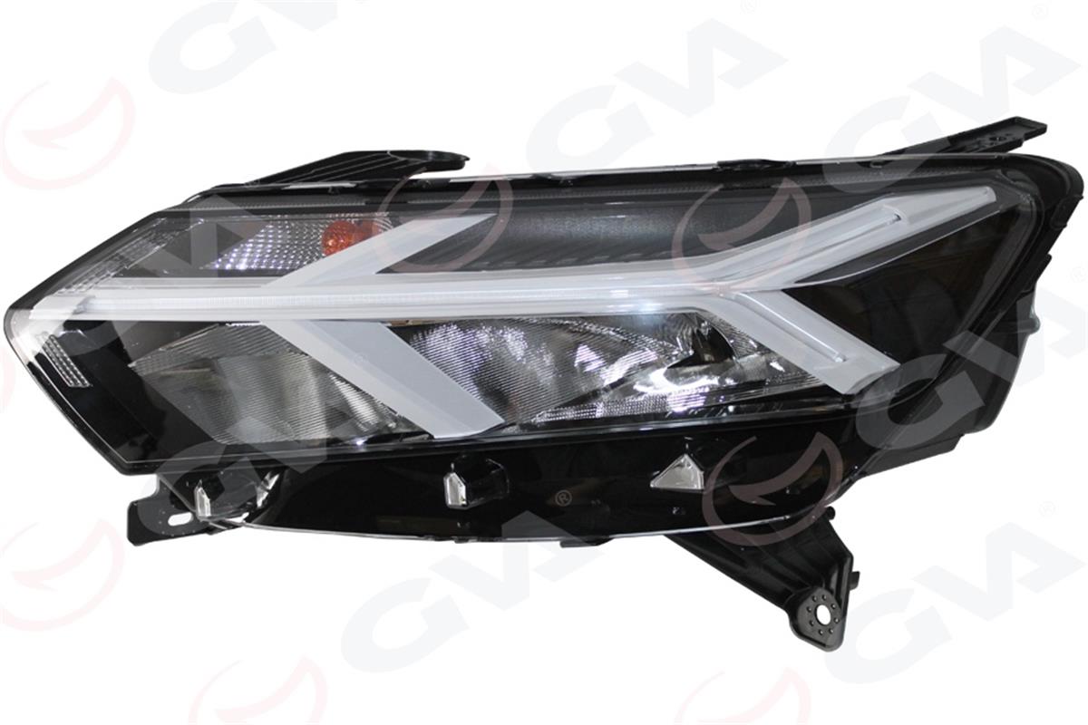 Dacia Sandero Stepway (2023-) Far Komple Beyaz Çizgili Sol