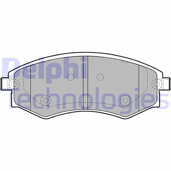 Daewoo Rexton Ssangyong Rexton Ön Fren Balatası DELPHI