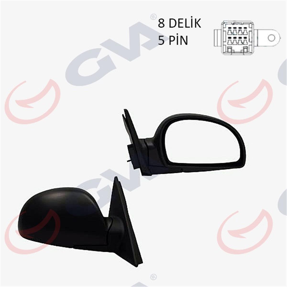 Dış Dikiz Aynası Elektrikli Isıtmalı Sağ Accent 03-05 Vm-449Ehr