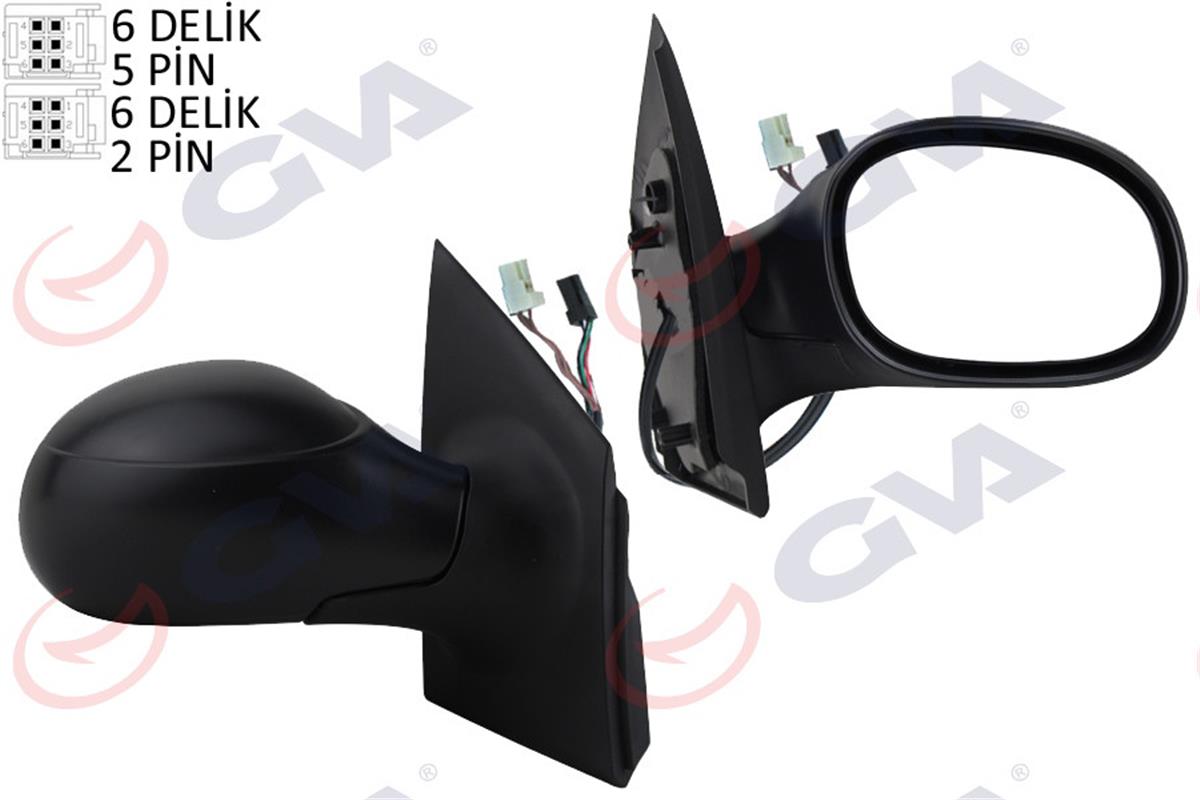 Dış Dikiz Aynası Elektrikli Sağ C2 03 Sensörlü Vm-502Ehsr