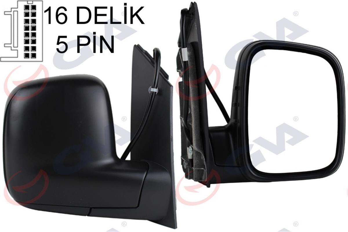 Dış Dikiz Aynası Elektrikli Sağ Caddy 04 13 Vm-375Ehr