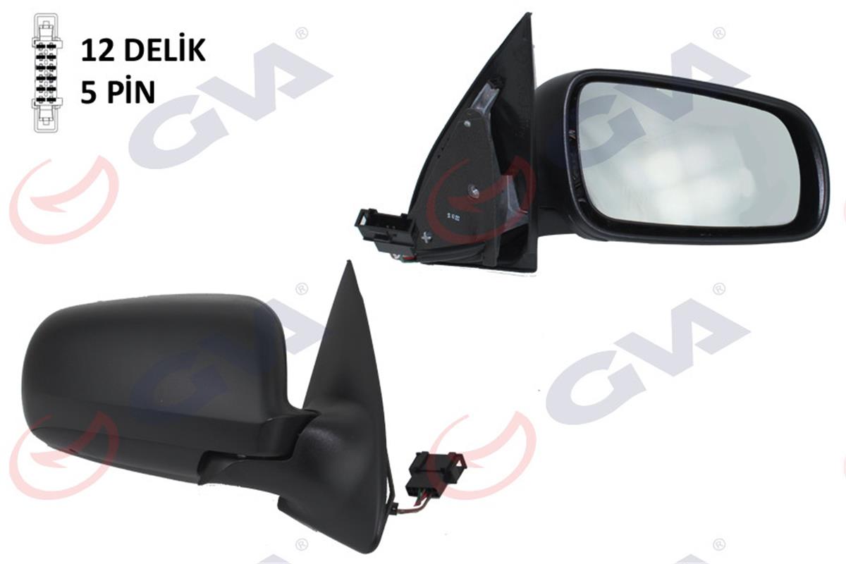 Dış Dikiz Aynası Elektrikli Sağ Fabıa 98-04 Vm-604Ehr