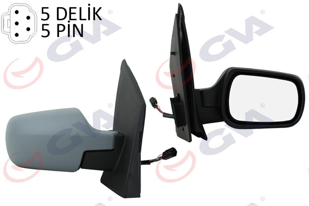 Dış Dikiz Aynası Elektrikli Sağ Fiesta 02-05 Astarlı Vm-312Ehpr
