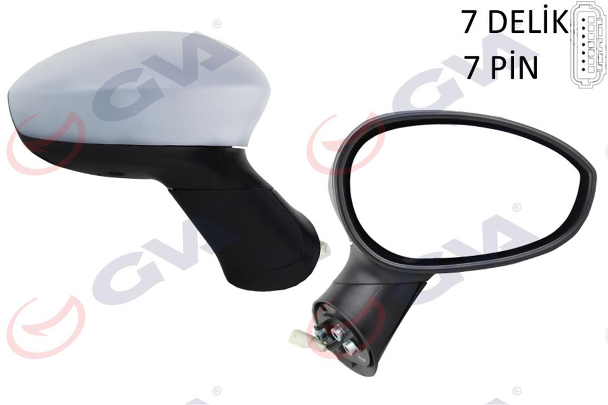 Dış Dikiz Aynası Elektrikli Sağ Linea-Punto 05 Isıtmalı Astarlı Konveks Vm-6156E
