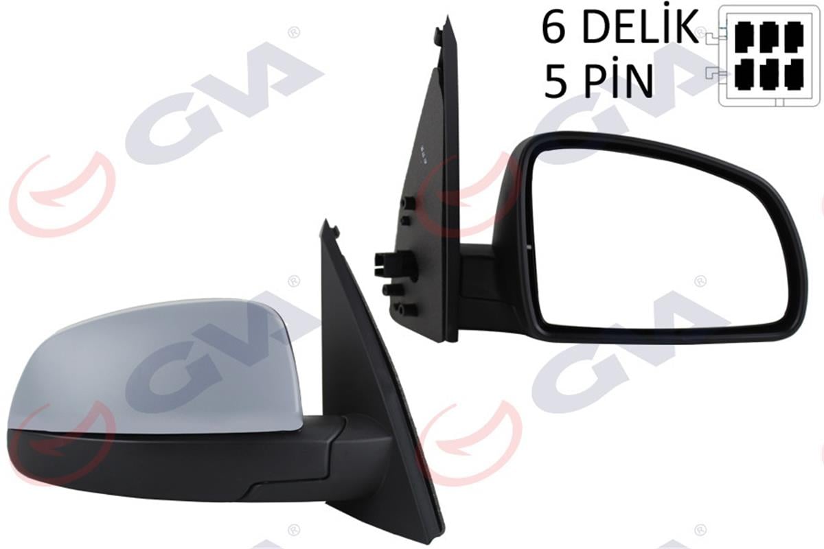 Dış Dikiz Aynası Elektrikli Sağ Merıva 03 Astarlı Vm-331Ehpr