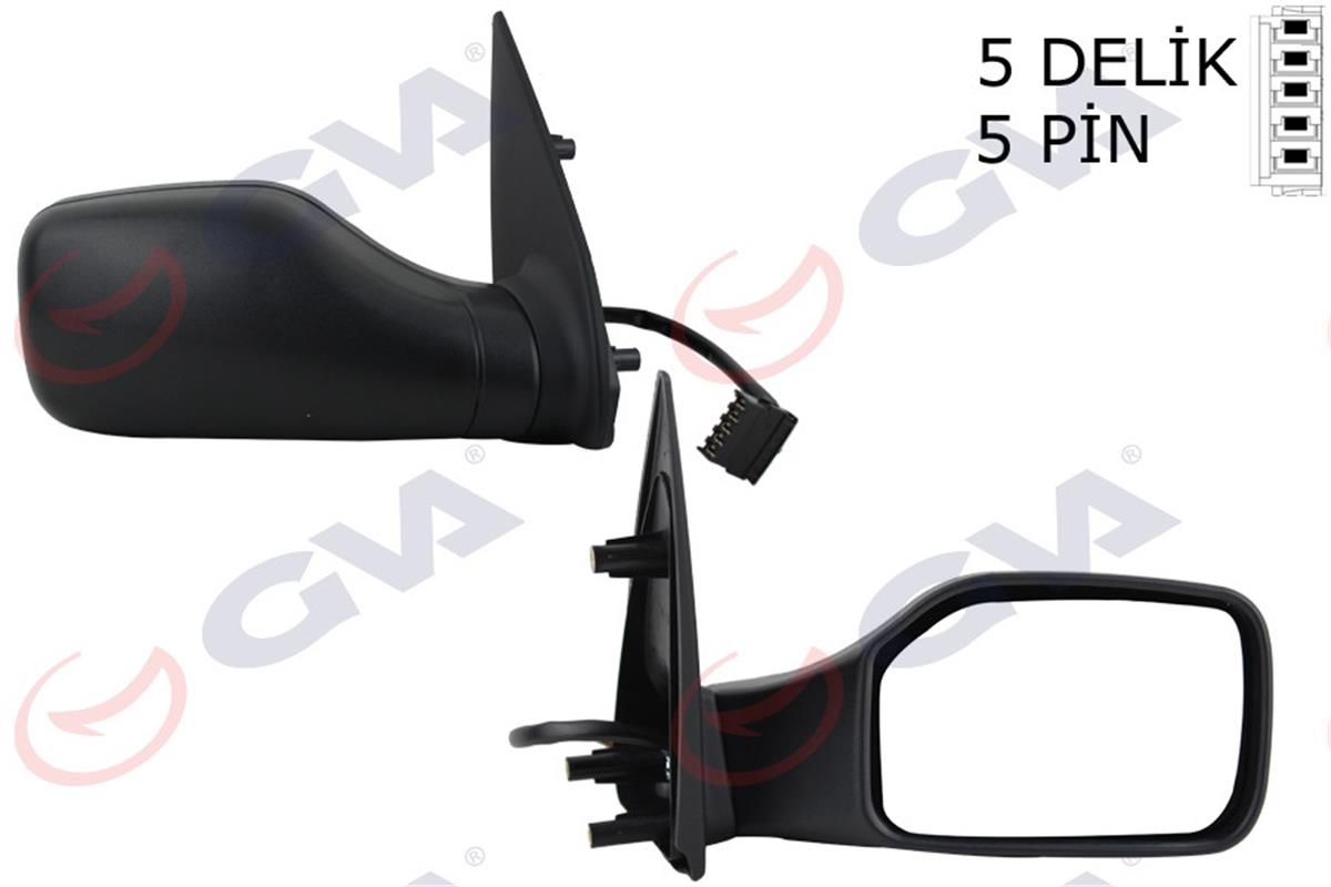 Dış Dikiz Aynası Elektrikli Sağ P106 93 Konveks Vm-101Ehr
