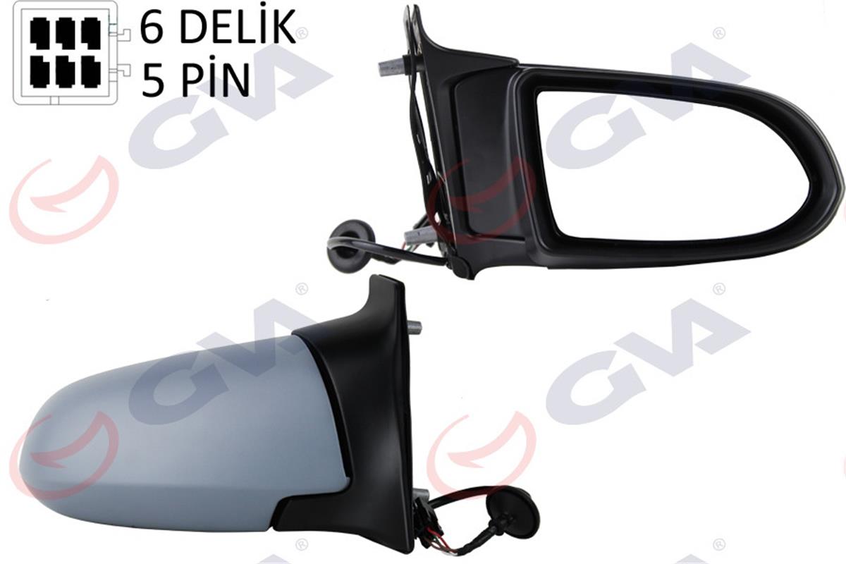 Dış Dikiz Aynası Elektrikli Sağ Zafıra 99-01 Astarlı Vm-169Ehpr