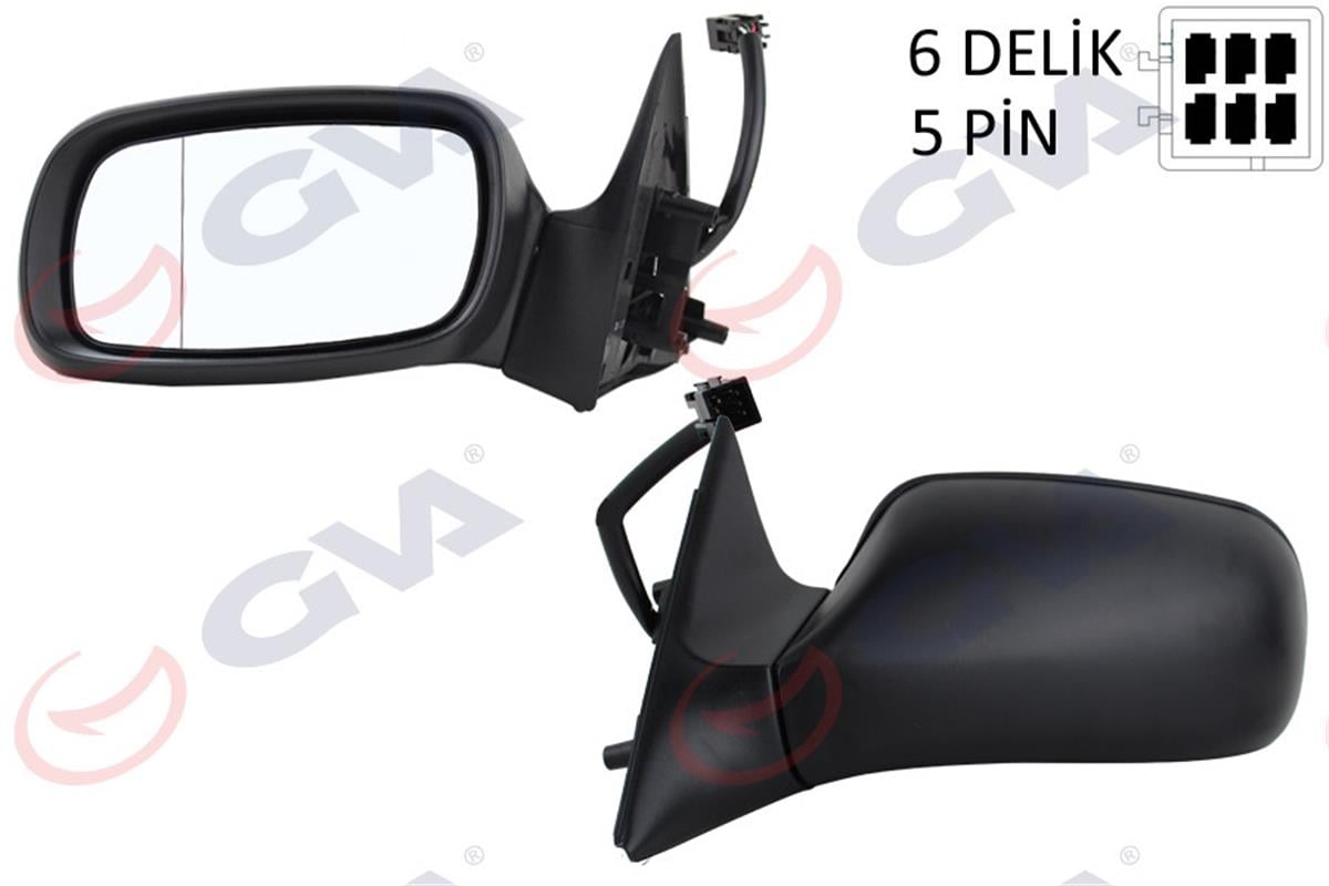 Dış Dikiz Aynası Elektrikli Sol Astra F 94-98 Asferikli Vm-164Ehl