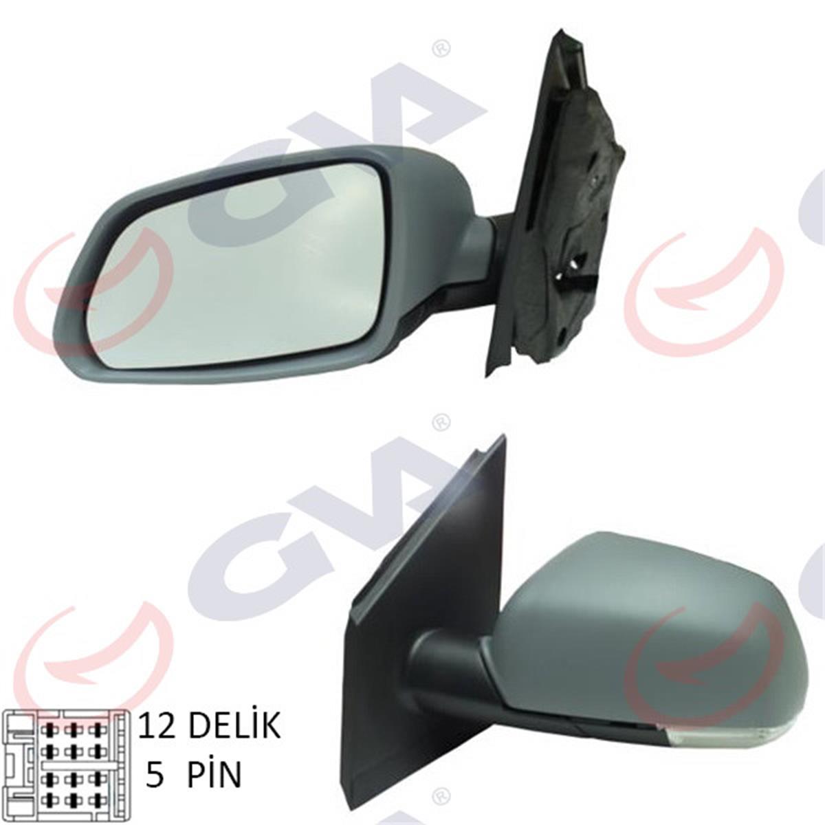 Dış Dikiz Aynası Elektrikli Sol Polo Iv 05-09 Asferikli Isıtmalı Dış Dikiz Ayna