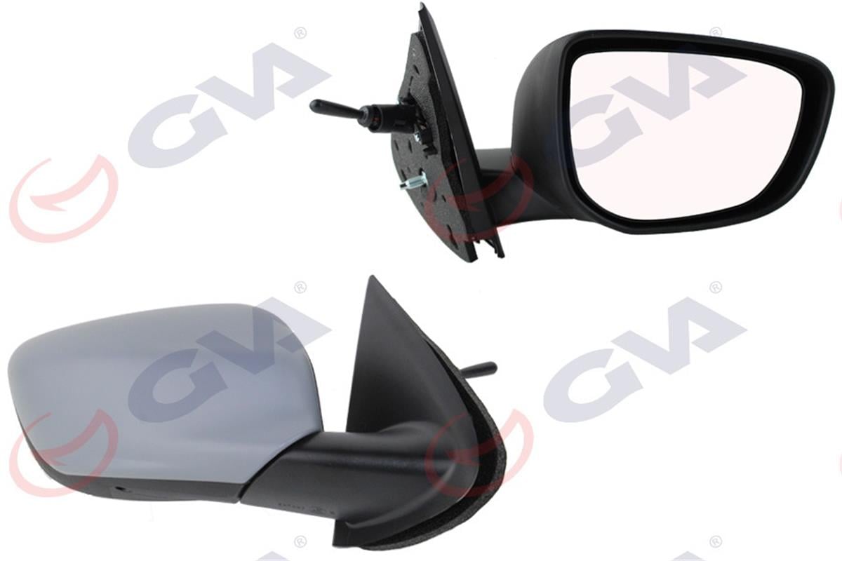 Dış Dikiz Aynası Mekanik Sağ Cıtroen C-Elysee-Peugeot 301 13 Astarlı Asferik Cam