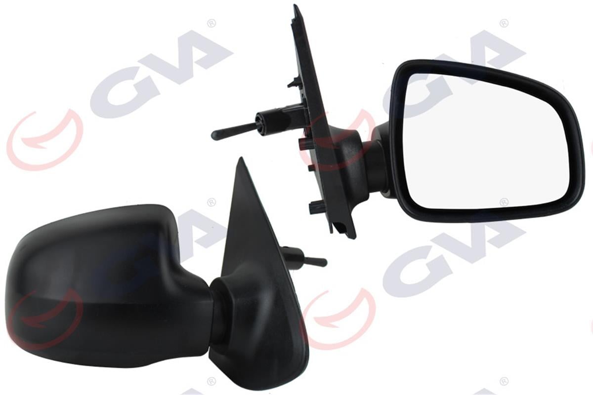 Dış Dikiz Aynası Mekanik Sağ Dacia Sandero Stepway 12 Siyah Vm-6804R