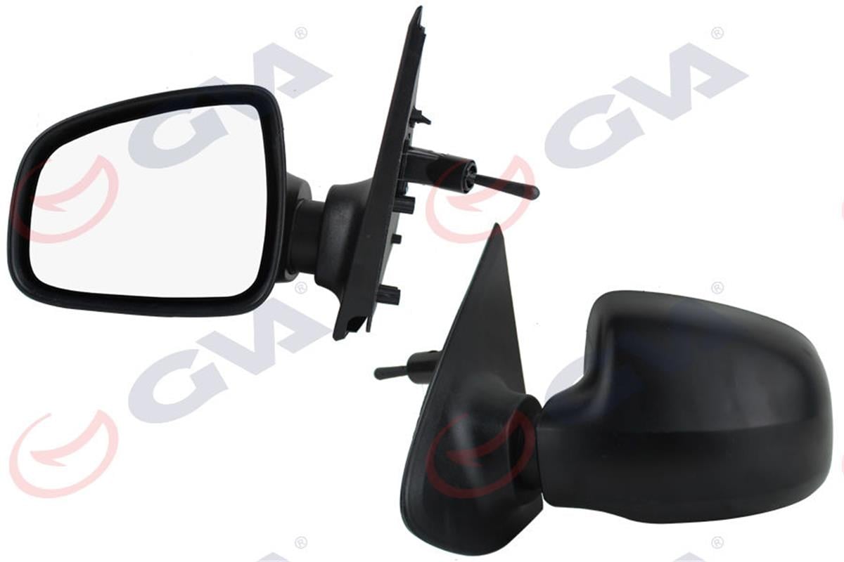Dış Dikiz Aynası Sol Sandero Stepway 12 Mekanik Siyah Kapak Könveks Vm-6804L