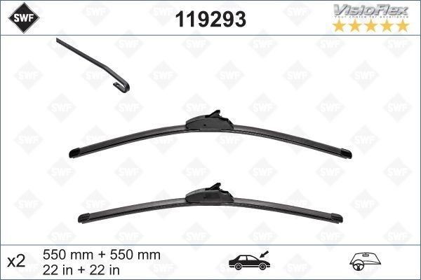 Land Rover Discovery Iıı Iv Range Rover P38a L320 Ön Silecek Süpürgesi Takımı