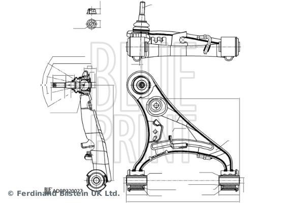 Land Rover Discovery IV Salıncak BLUEPRINT