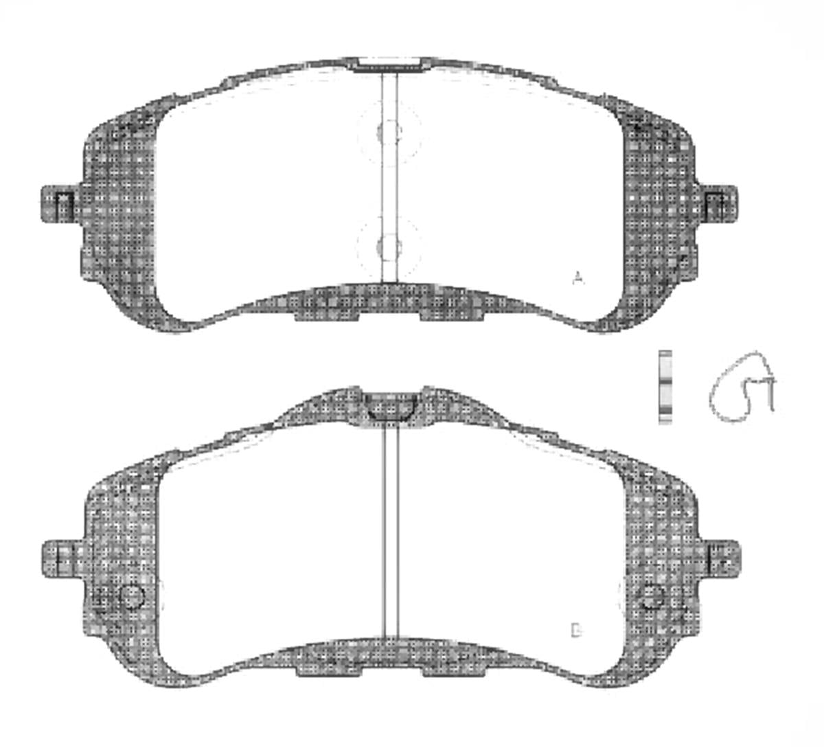 Dısk Balata On Peugeot  308 Iı 1.2Vtı 1.2Thp 1.6Hdı 2.0Hdı 2013-