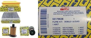 Fiat Doblo III Filtre Seti 1.6MJET EURO6 OPAR