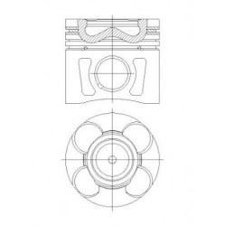 Fiat Doblo Piston Segman 1.3 MJET 0.40 69.60mm YENMAK