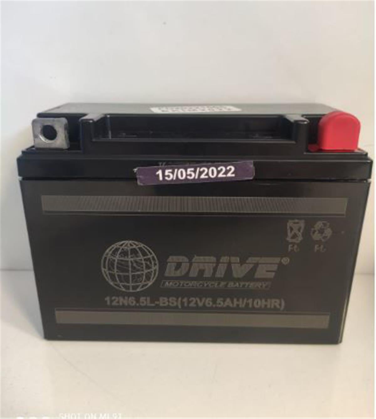 Drive 12V 6.5 Ah 12N6.5L-Bsuzunluk 139 Genişlik 72  Yükseklik 109