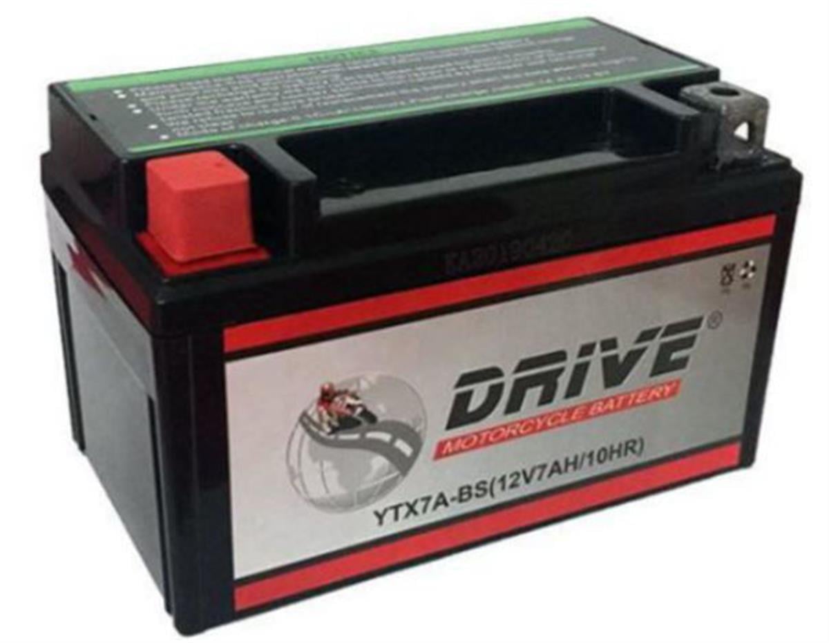 Drive 12V 7 Ah.Ytx7a-Bs Uzunluk 150 Genişlik 87  Yükseklik 94