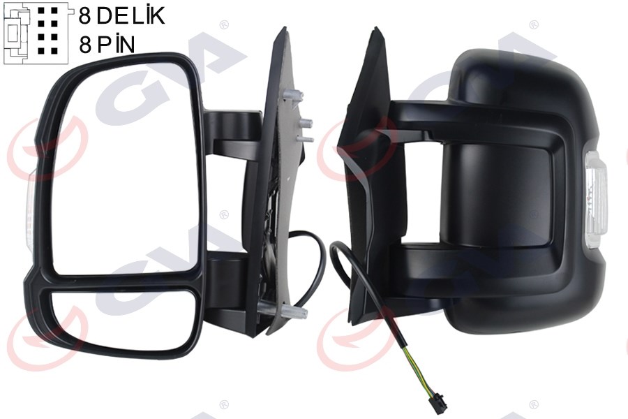 Fiat Ducato / Peugeot Boxer / Citroen Jumper Dış Dikiz Aynası Sol Elektrikli... GVA