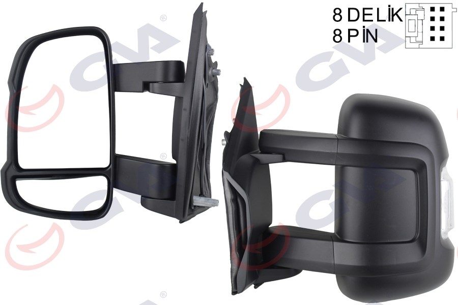 Fiat Ducato / Peugeot Boxer / Citroen Jumper Dış Dikiz Aynası Sol Elektrikli... GVA