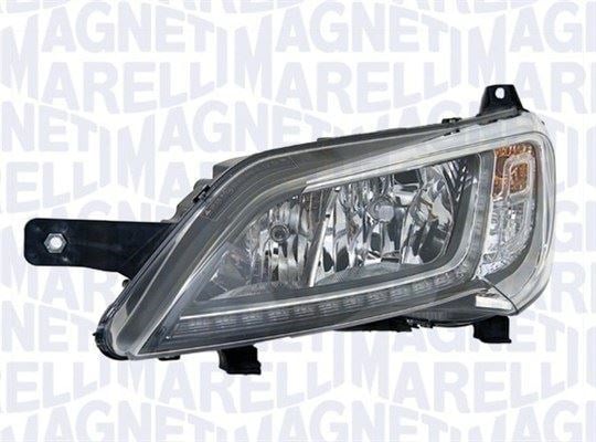 Fiat Ducato Far Sol Elektrik Motorlu LED'li Krom MARELLI