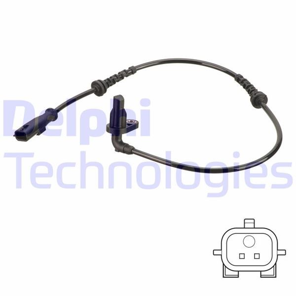 Dacia Duster Sol Arka ABS Sensörü DELPHI