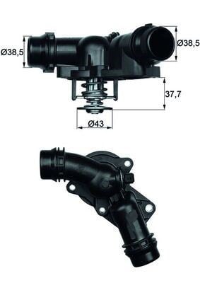 BMW Termostat 97 C M52 M54 MAHLE