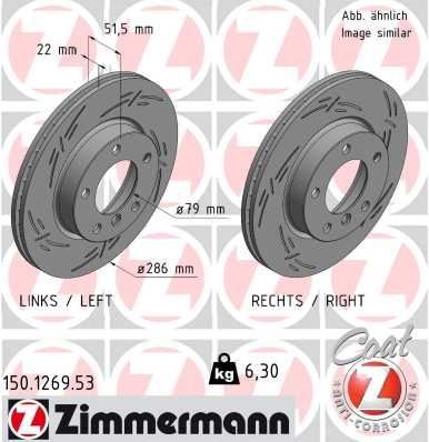 BMW E36 318-320-323-325-328-Z3 2.8i Ön Fren Aynası ZIMMERMANN