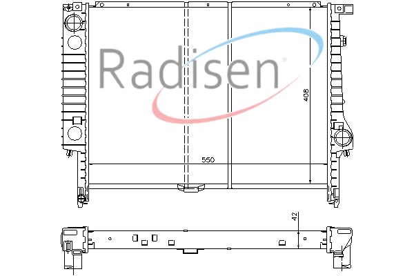 BMW E36 M3 Z3 Radyatör RADISEN