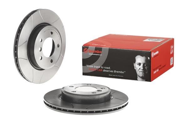 BMW E46 Ön Fren Diski Çizgili BREMBO
