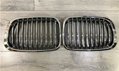 BMW E46 Ön Panjur Böbrek Full Krom Kasa Set PRO-A