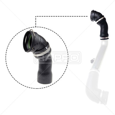 BMW M57 E60 E61 Üst Sol Turbosarj Hortumu RAPRO