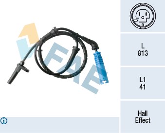 BMW E60 E63 E64 Arka ABS Sensörü FAE