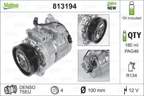 BMW E60 Klima Kompresörü VALEO
