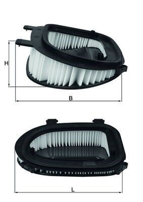 BMW E70 E71 E72 F25 F15 Hava Filtresi MAHLE