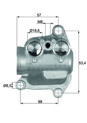 BMW X5 Termostat MAHLE